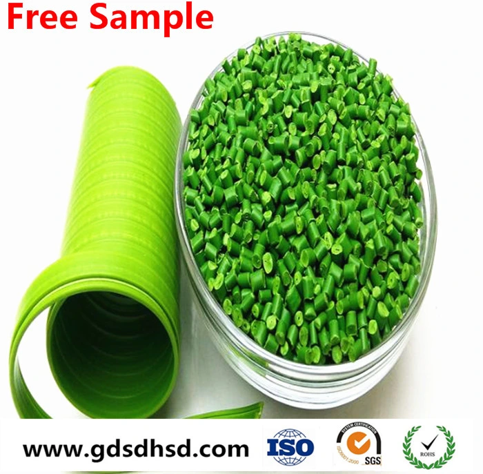 ABS Food Grade Plastic Material Green Color Masterbatch